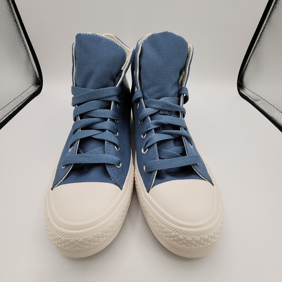 Converse Chuck Taylor All Star High Shoes Mens 12 Lakeside Blue Sneaker NEW - Picture 5 of 13